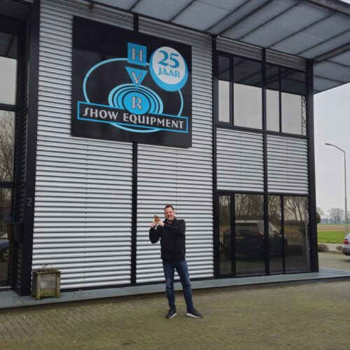 Bedrijvig vriend van Piek HVR show Equipment 2025